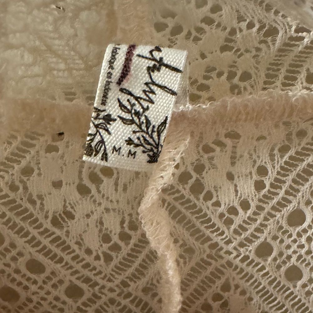 Intimately FREE PEOPLE "Sweet Memories" lace Top - Picture 6 of 6